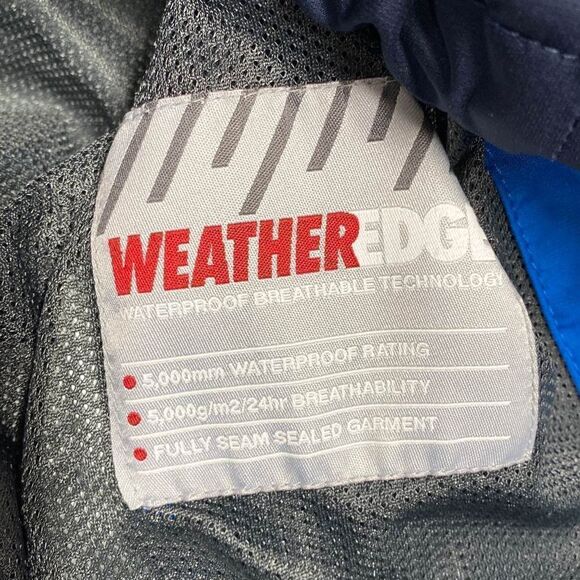 Eddie Bauer Blue Water Edge Light Weight Hooded Jacket Size Large - Picture 7 of 9